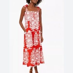 Juliet Dunn Paladio print dress, Tuckernuck, sz 1 (8-10 US)